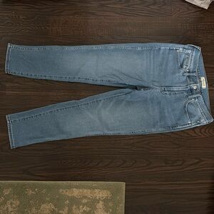 Madewell sz 28 stovepipe skinny jeans denim mid-rise mid rise